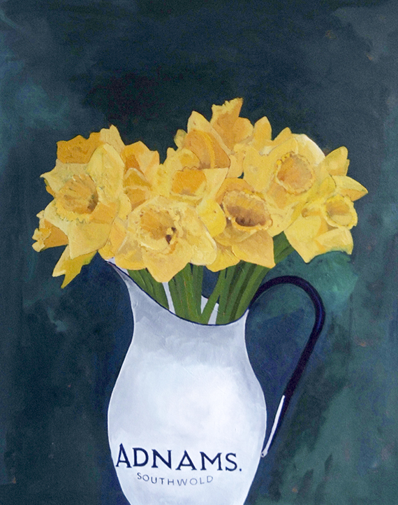 Adnams Daffodil Vase